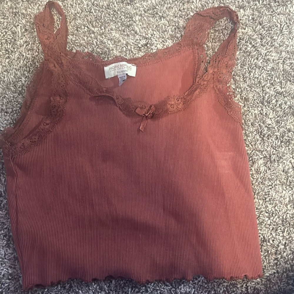 colour is red-ish brown